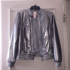 Silver Metallic Jacket
